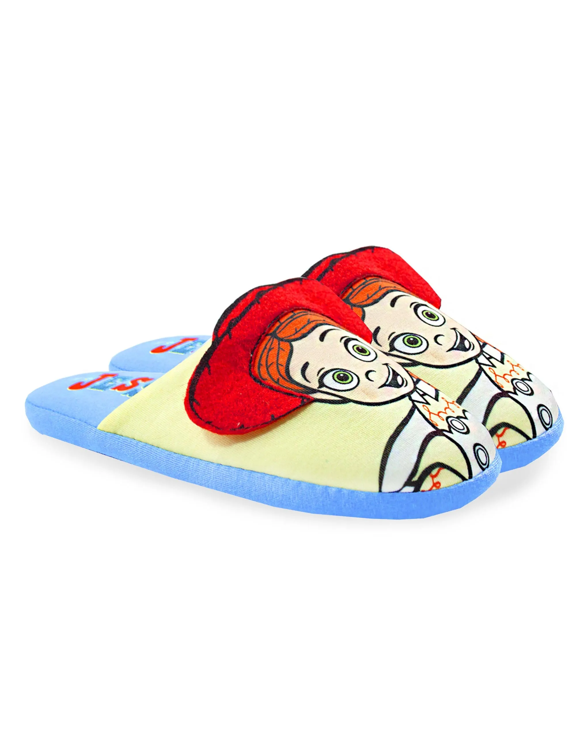 Disney Jessie Unisex Kids Blue 3D Slippers