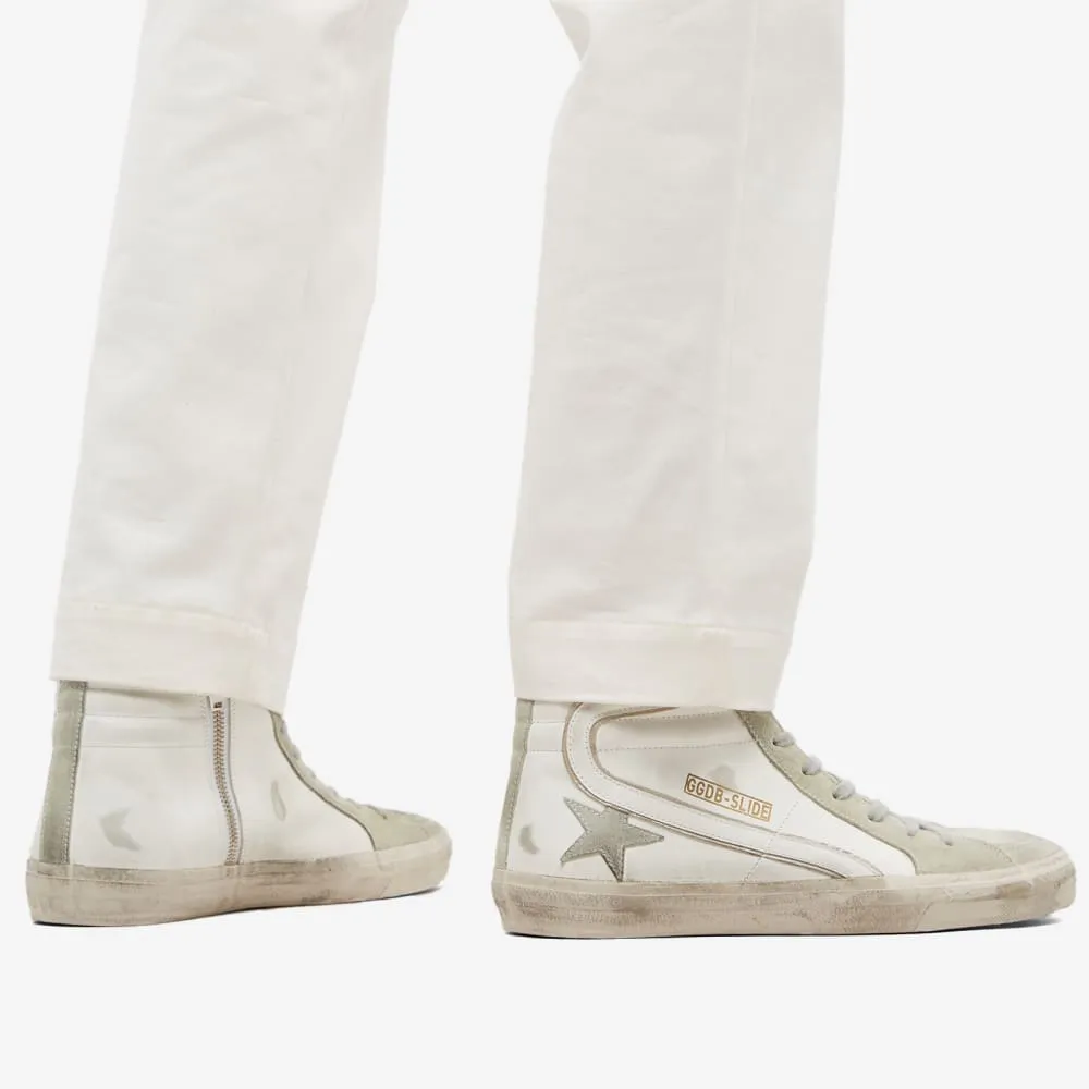 Golden Goose Slide Leather Sneakers