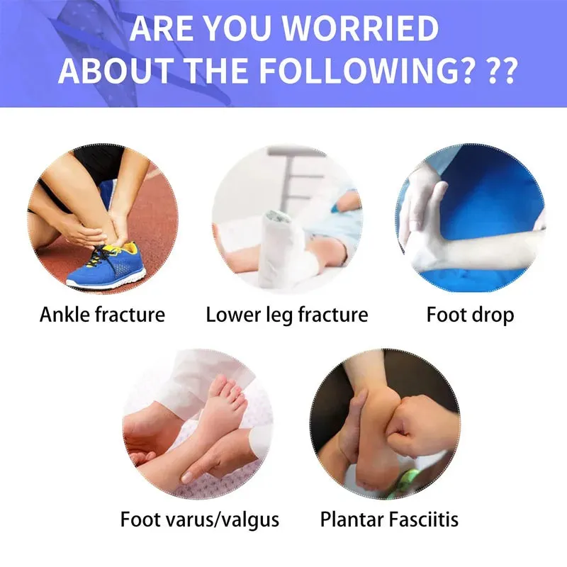 Kids AFO Drop Foot Splint Baby Ankle Foot Brace Night Splint