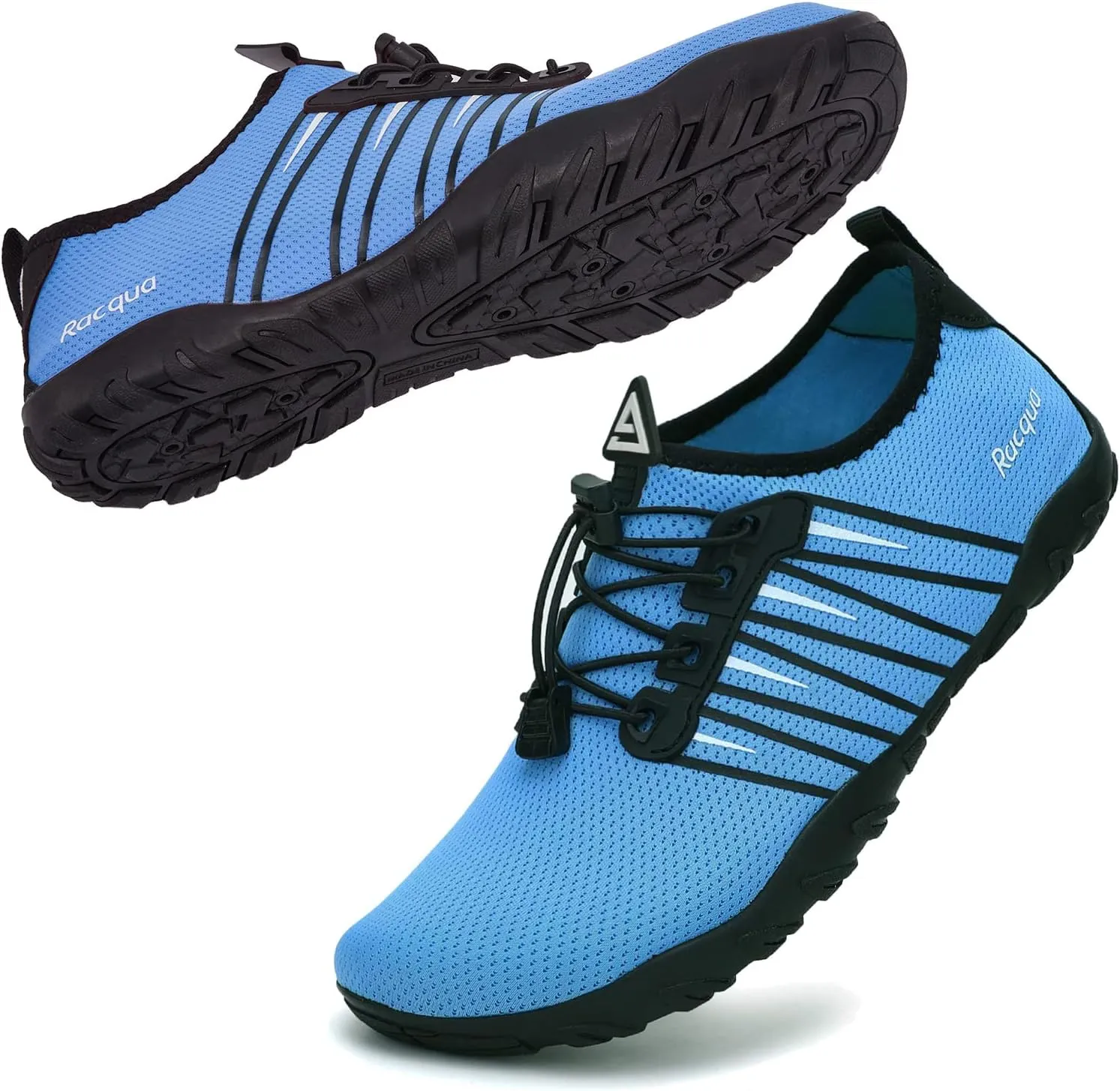 Racqua Water Shoes Quick Dry Barefoot Water Aqua Sport Beach Pool Swim Surf Diving for Men Women