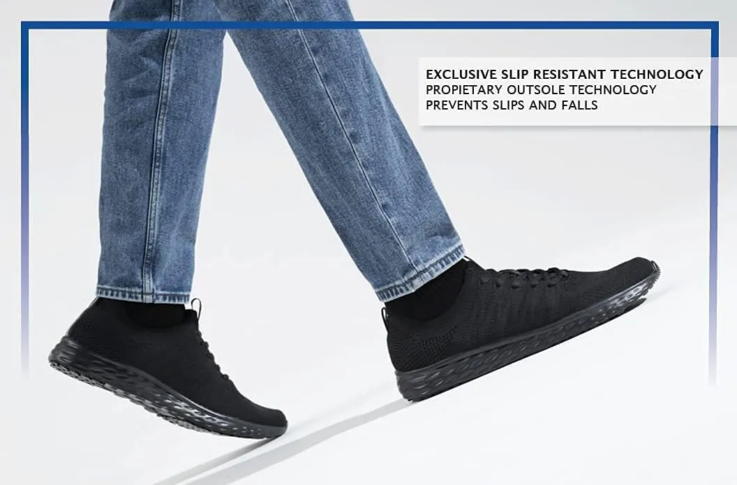 Shoes for Crews Men's Slip-Resistant Work Sneakers ?C Comfortable, Non-Slip Shoes ?C Ideal for Food Service, Healthcare & Hospitality - Everlight