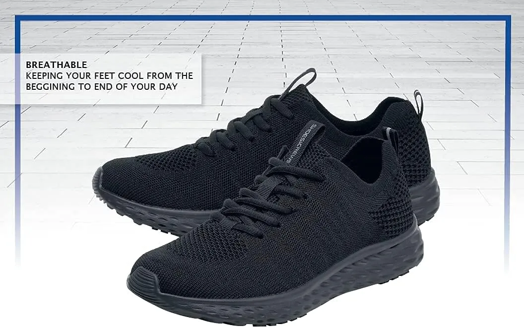 Shoes for Crews Men's Slip-Resistant Work Sneakers ?C Comfortable, Non-Slip Shoes ?C Ideal for Food Service, Healthcare & Hospitality - Everlight