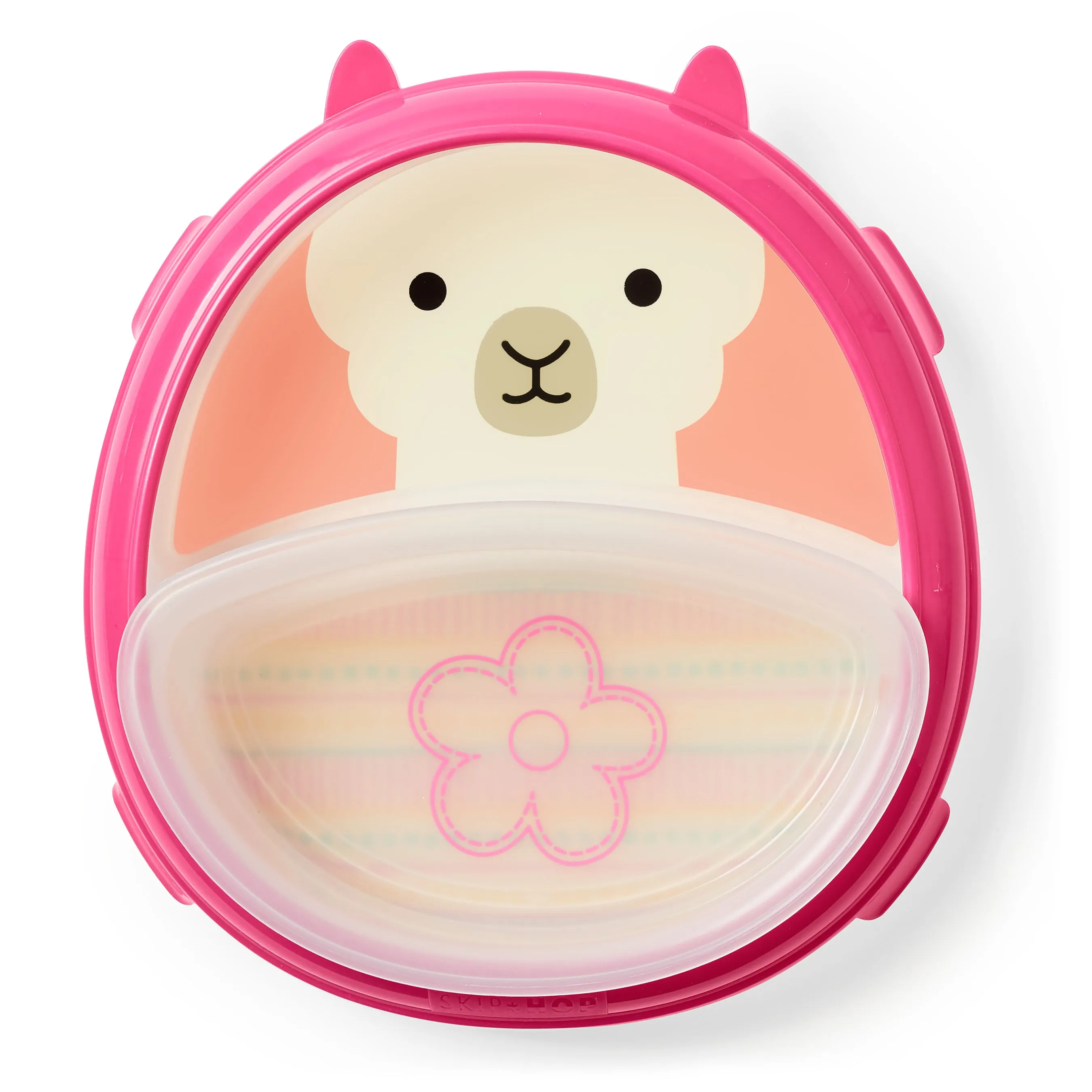 Skip Hop Zoo Smart Serve Plate & Bowl - Luna Llama