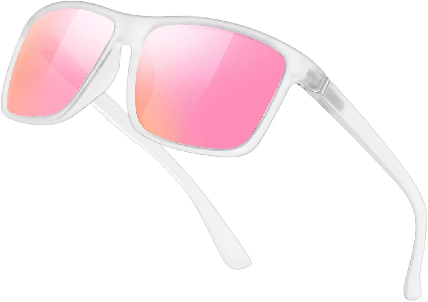 Sunglasses Men Polarized Sunglasses for Mens and Womens,Black Retro Sun Glasses Driving Fishing UV Protection