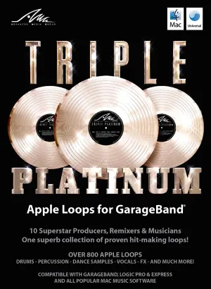 Triple Platinum Apple Loops - Massive Library of new sounds for GarageBand & Logic [Download]