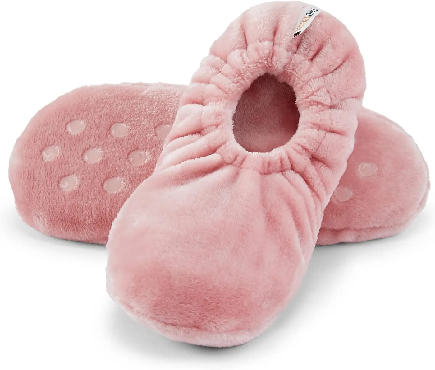 Velvet Plush Memory Foam Warm Slipper Socks For Women | Non-Slip One Size Fuzzy Socks For Women | Ultra Plush and Cozy Warmth Collection