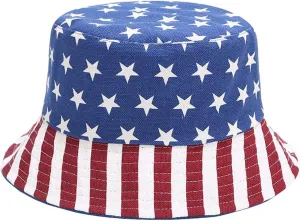 Zando USA American Flag Hats for Women Men Red White and Blue Hat 4th of July Patriotic Hats - Sun Protection, Breathable